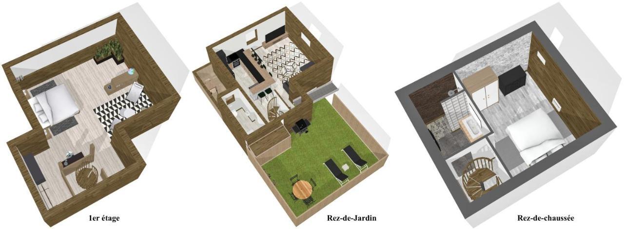 Le Grenier 1821 - Mini Chalet - Centre Village - Aravistour سان جان دو سكست المظهر الخارجي الصورة